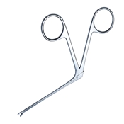 Micro Ear Forcep Smooth Jaws Straight Working Length 82mm 6.0mm Long Jaw By 0.9mm Across Jaw and 1.8mm Height Of Jaw 